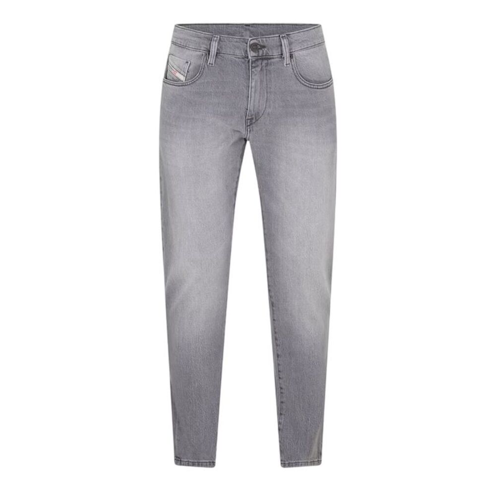 Diesel Mens Denim 5 Pockets Straight Leg Jeans / Gray